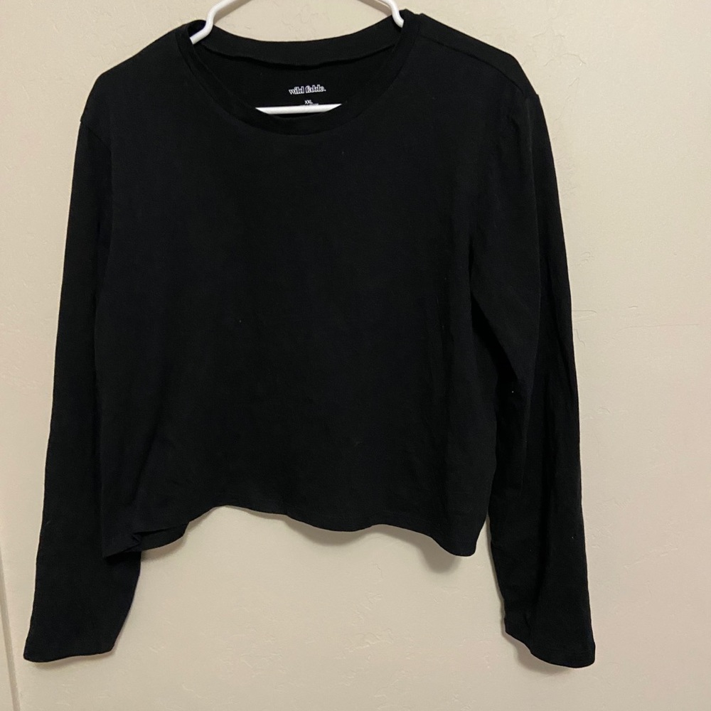 Black Long Sleeve Tee
